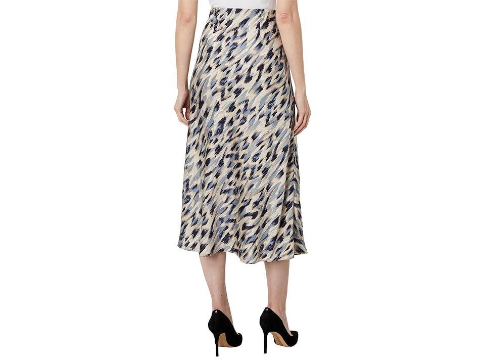 NIC+ZOE Misty Ikat Slip Skirt (Grey Multi) Women's Skirt product image