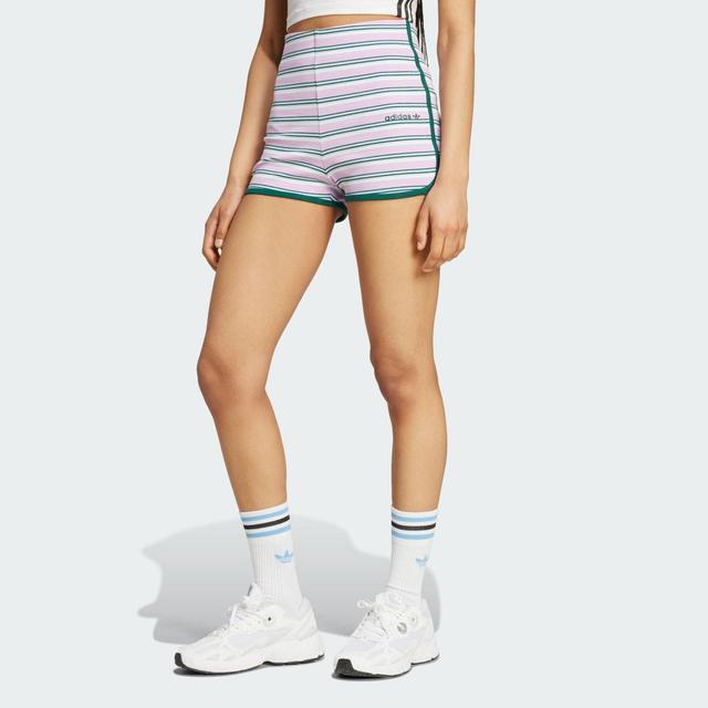 adidas 80s Short Shorts Multicolor S Womens Product Image