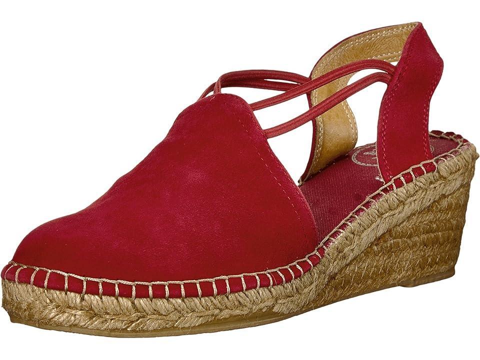 Toni Pons Tremp (Red Suede) Women's  Shoes Product Image