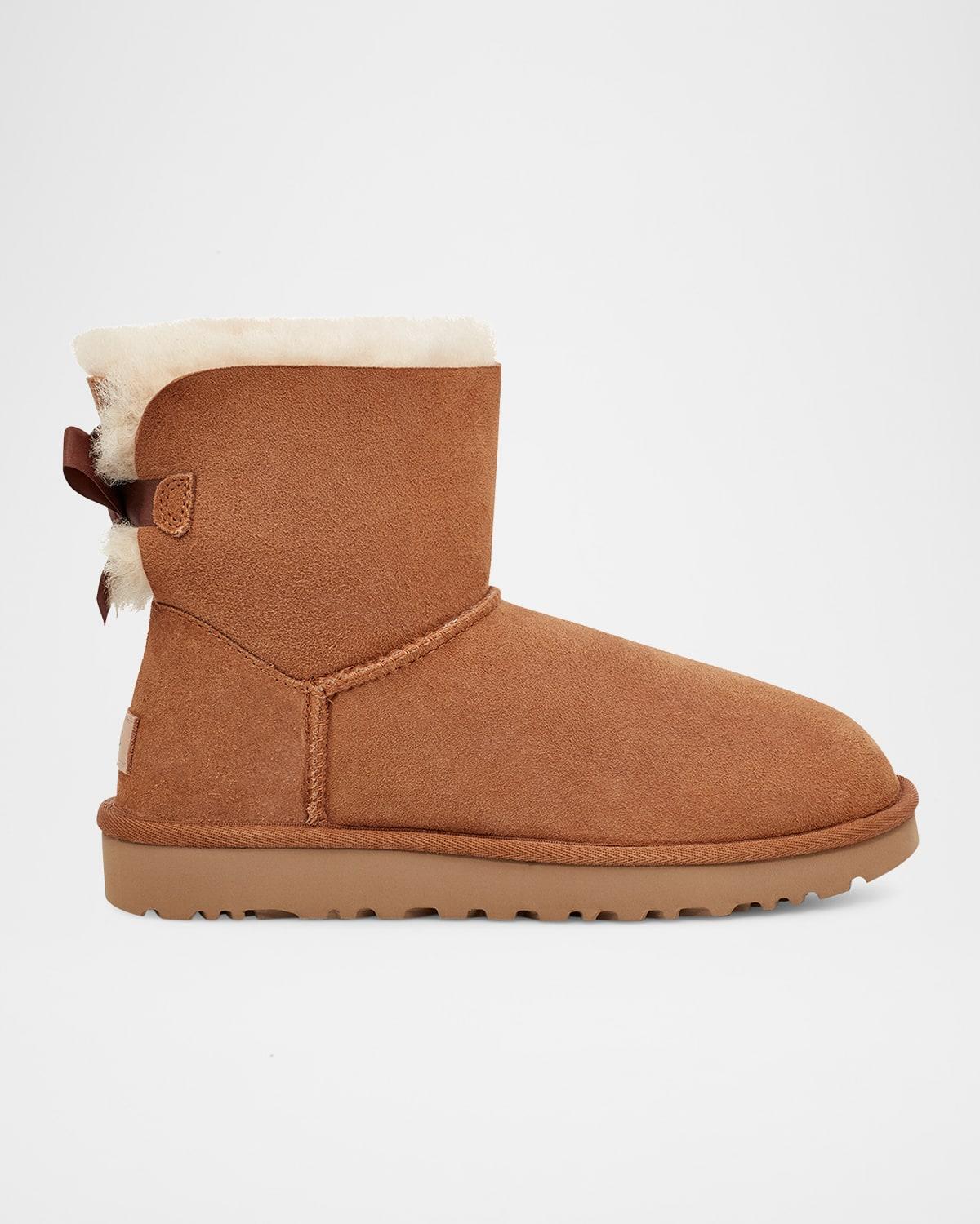 Mini Bailey Bow II Shearling Fur Boots Product Image