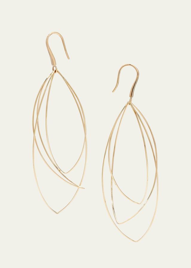 Lana Marquise Wire Drop Earrings Product Image