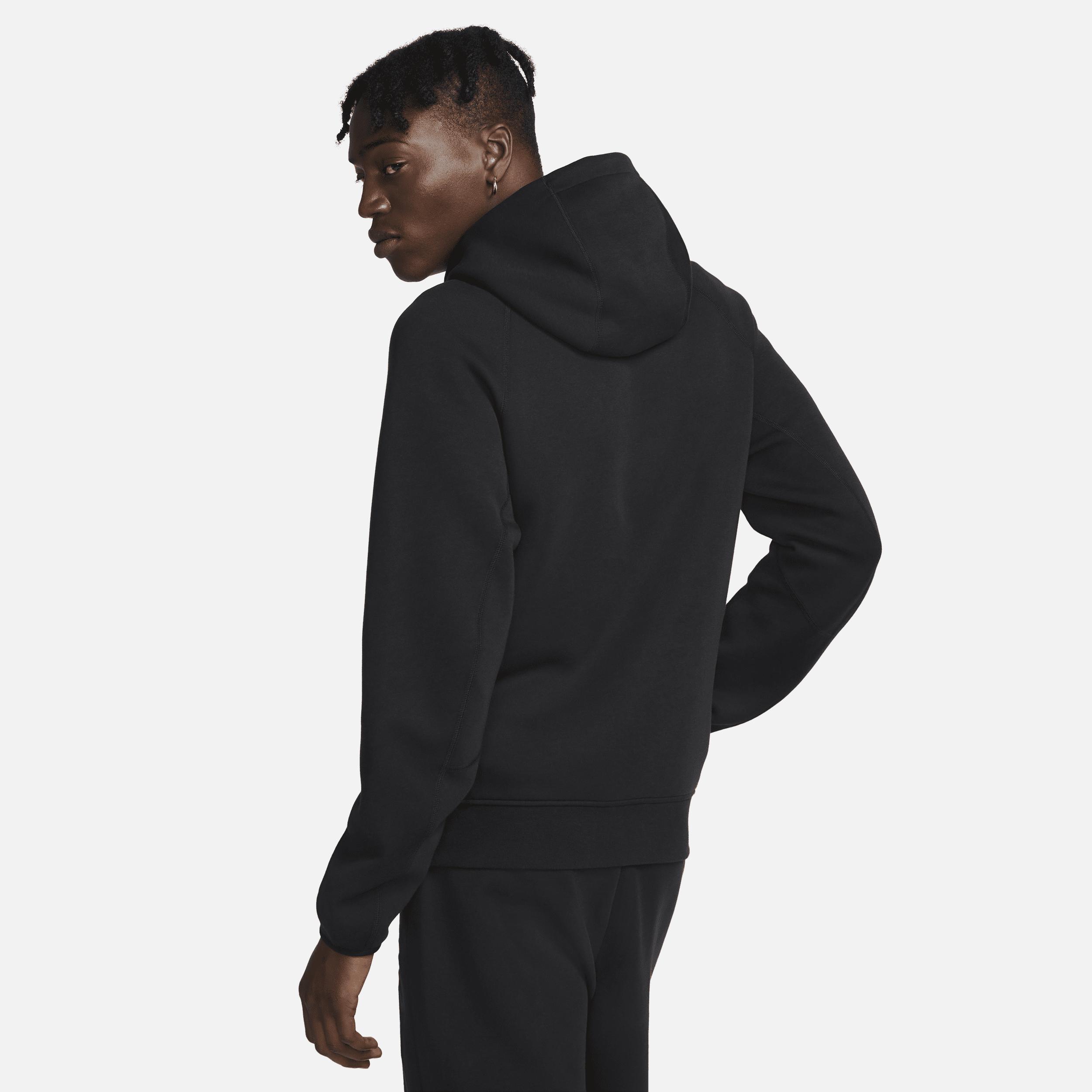 Nike Tech hoodie in black Product Image