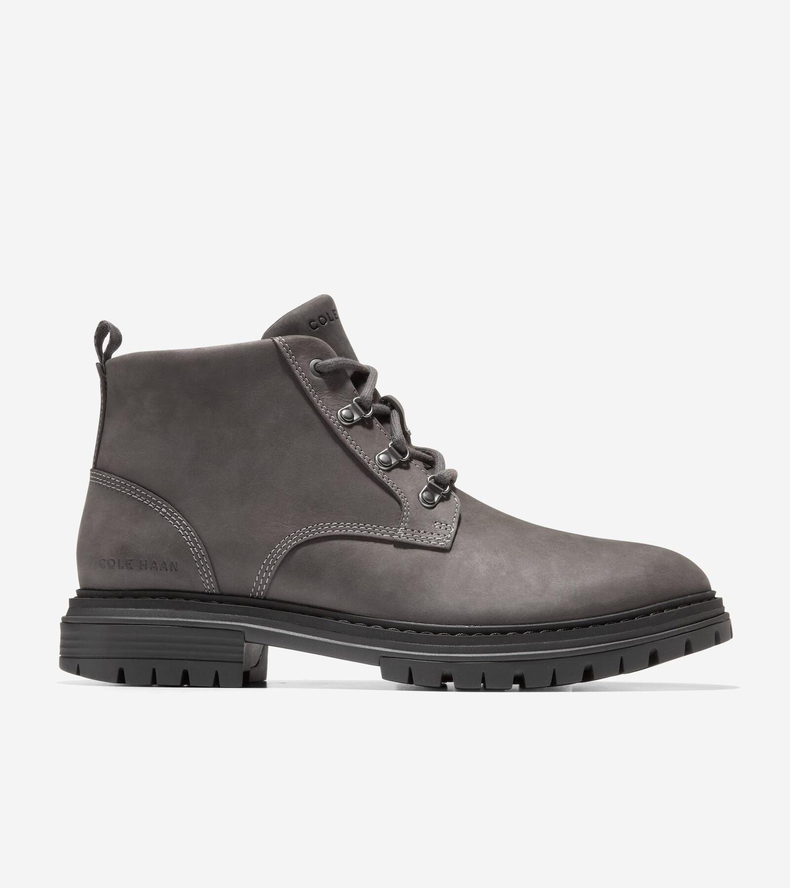 Cole Haan Mens Mcintyre Chukka Boots - Grey Size 8.5 Waterproof Product Image