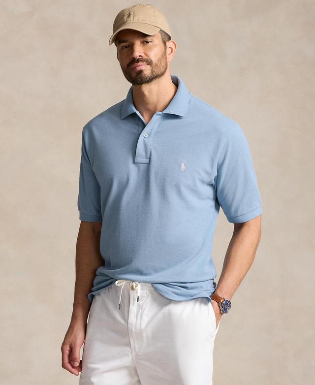 Polo Ralph Lauren Mens Big & Tall The Iconic Mesh Polo Shirt Product Image