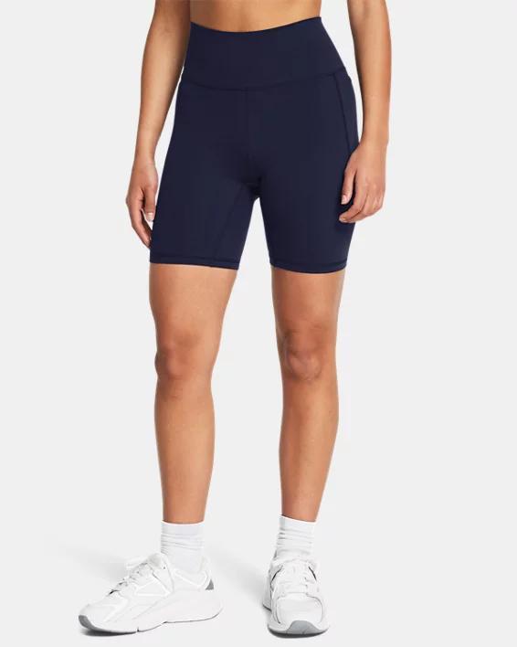 Womens UA Meridian 7 Bike Shorts Product Image