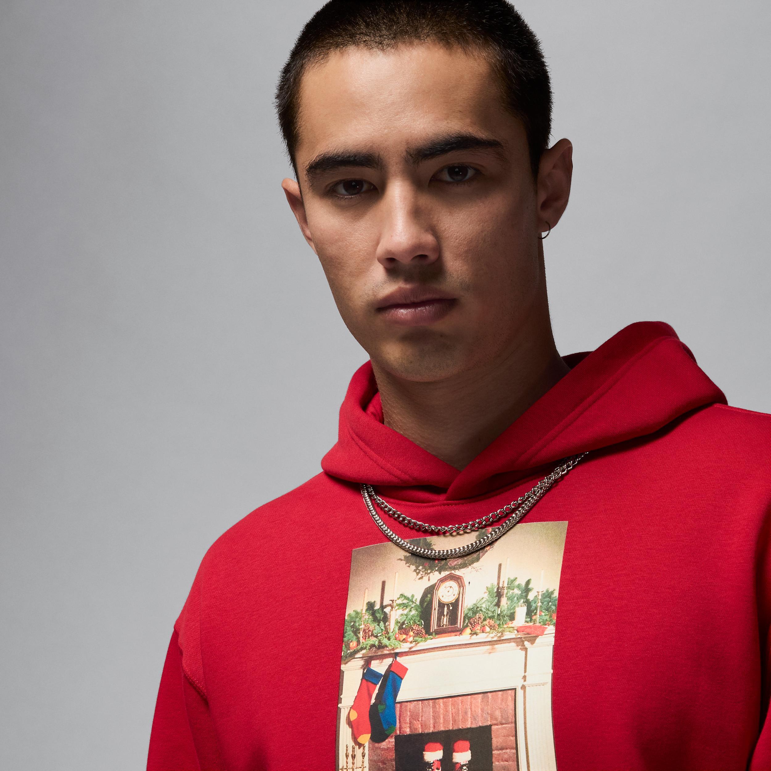 Men's Jordan Jumpman "Chimney" Fleece Pullover Hoodie Product Image