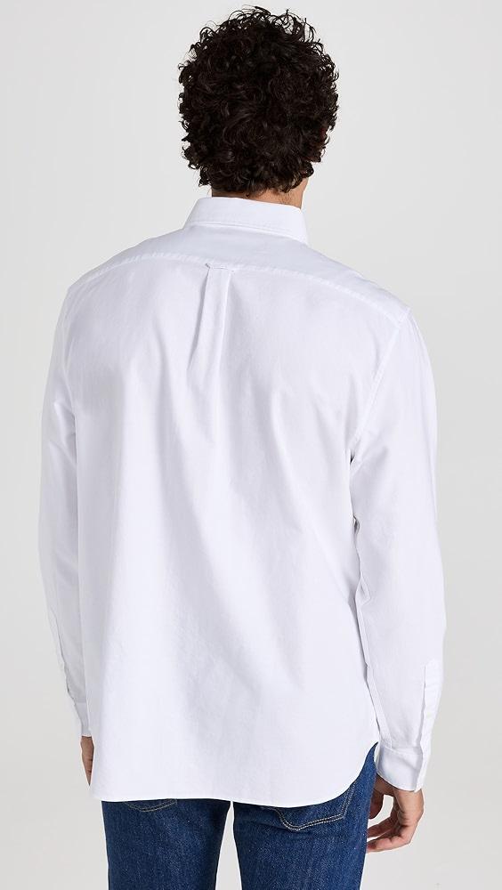 Lacoste Regular Fit Oxford Cotton Shirt | Shopbop Product Image