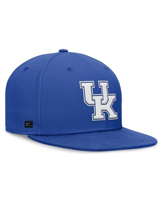 Nike Mens Royal Kentucky Wildcats On-Field Pro Fitted Hat Product Image