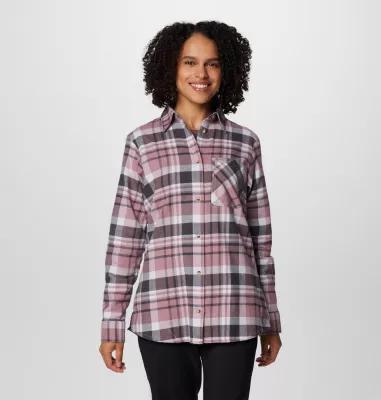 Columbia Women's Calico Basin Flannel Long Sleeve Shirt- Product Image