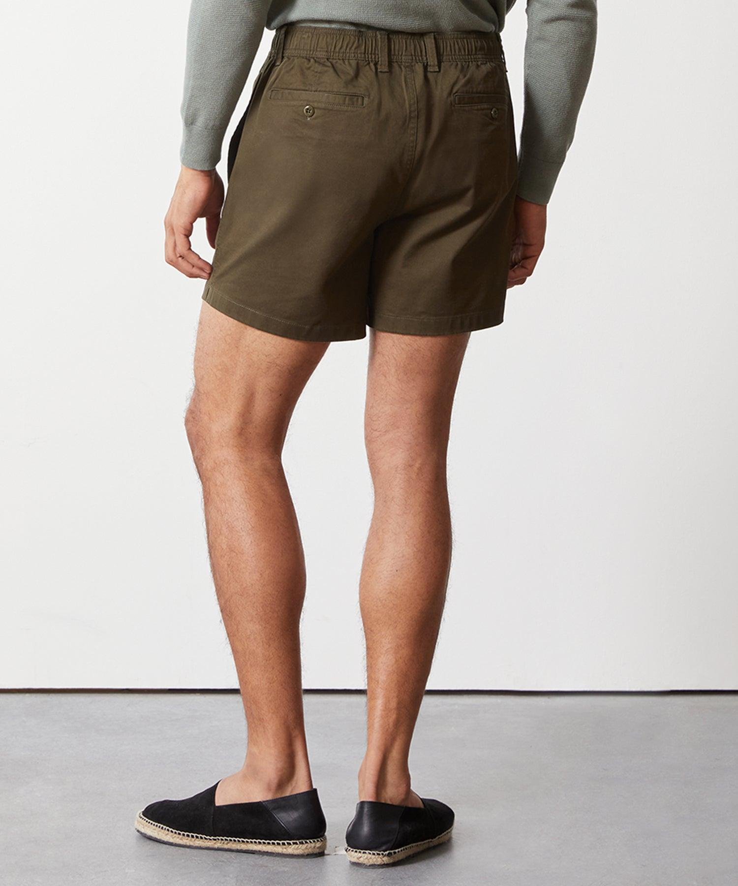 5" Cotton Beachcomber Short in Snyder Olive Product Image