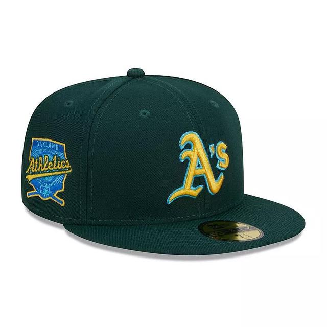 Mens New Era Oakland Athletics 2023 MLB Fathers Day On-Field 59FIFTY Fitted Hat Product Image