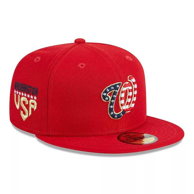 Mens New Era Washington Nationals 2023 Fourth of July 59FIFTY Fitted Hat Product Image