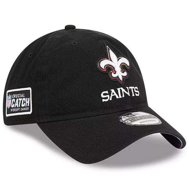 Mens New Era New Orleans Saints 2023 NFL Crucial Catch 9TWENTY Adjustable Hat Product Image