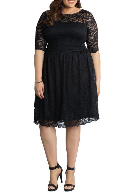 Kiyonna Luna Lace A-Line Dress Product Image