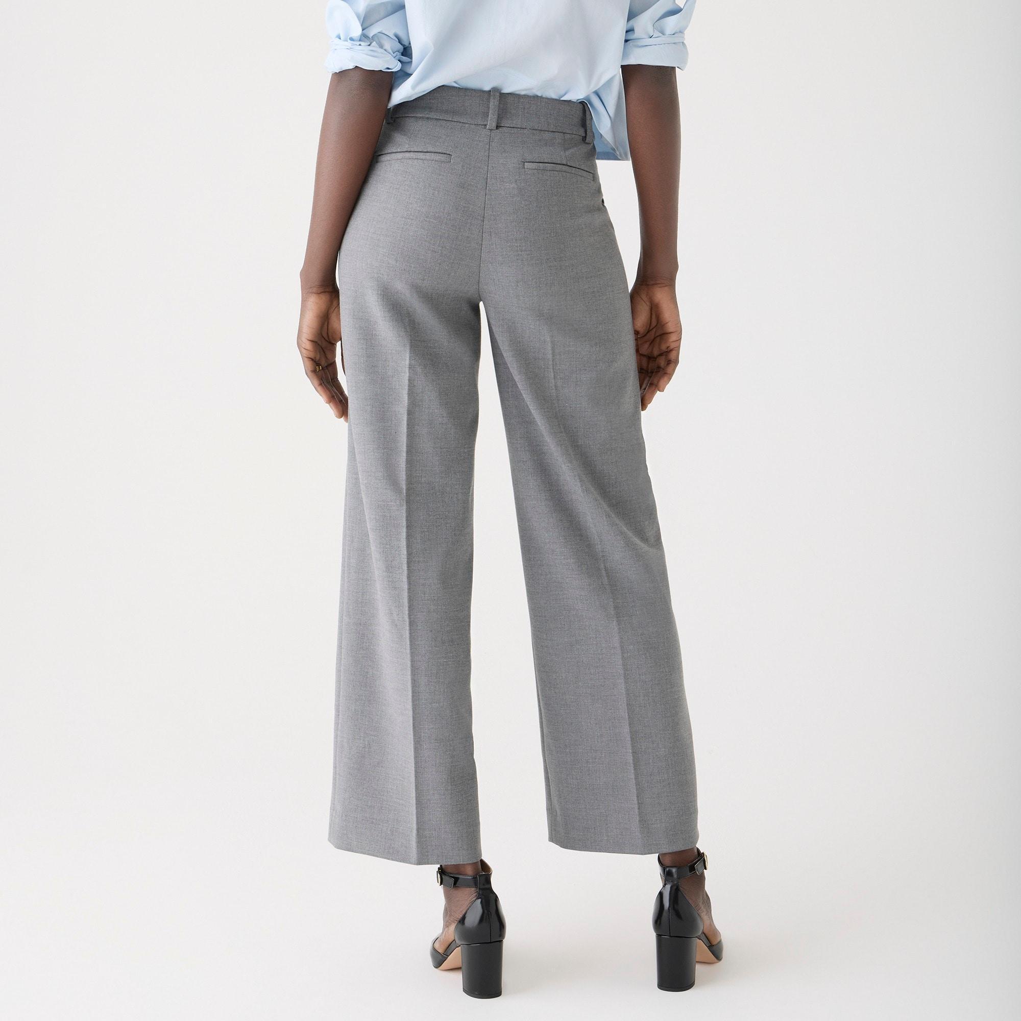 Sydney wide-leg pant in four-season stretch Product Image