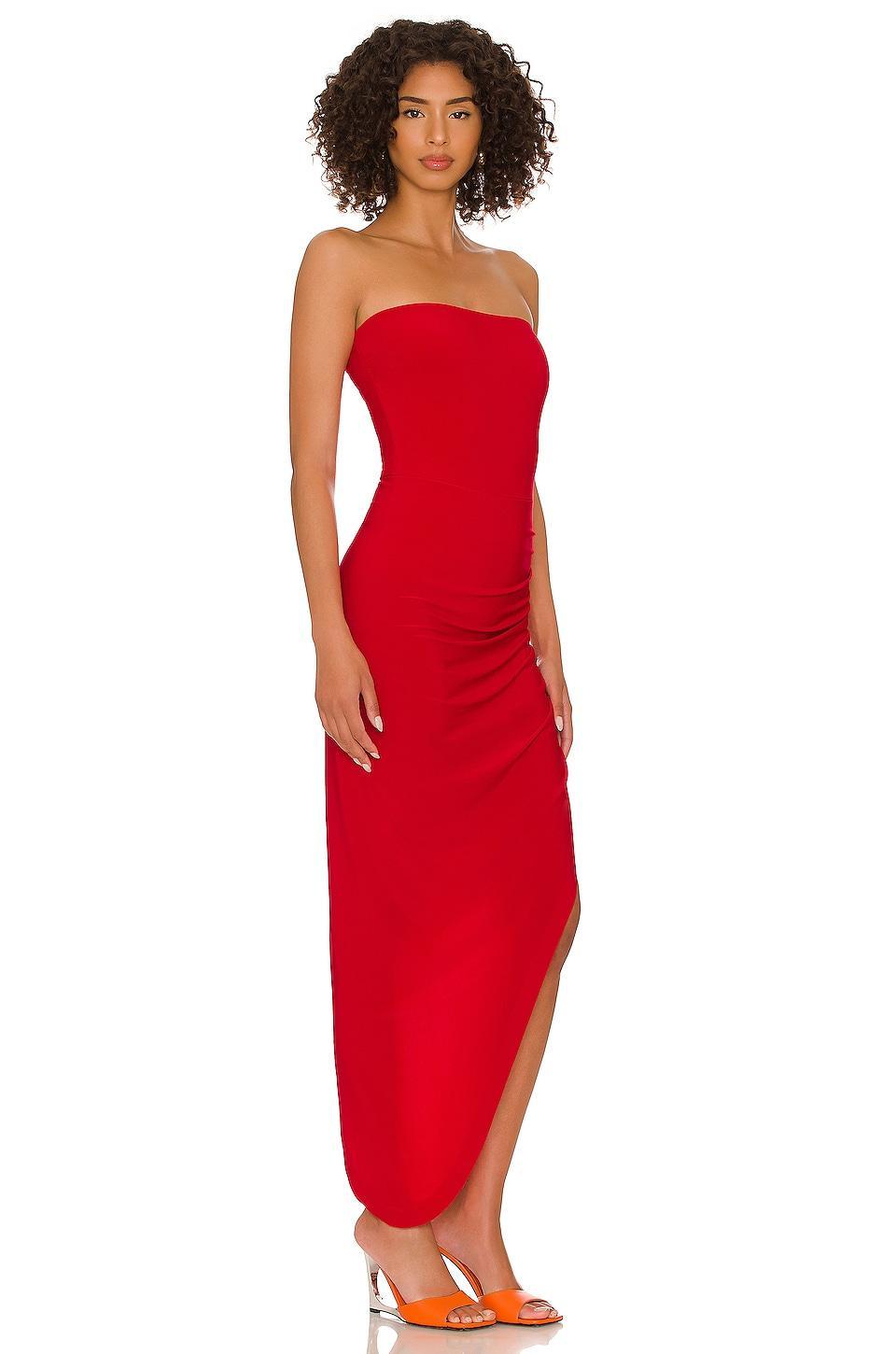 Side Drape Gown Norma Kamali Product Image