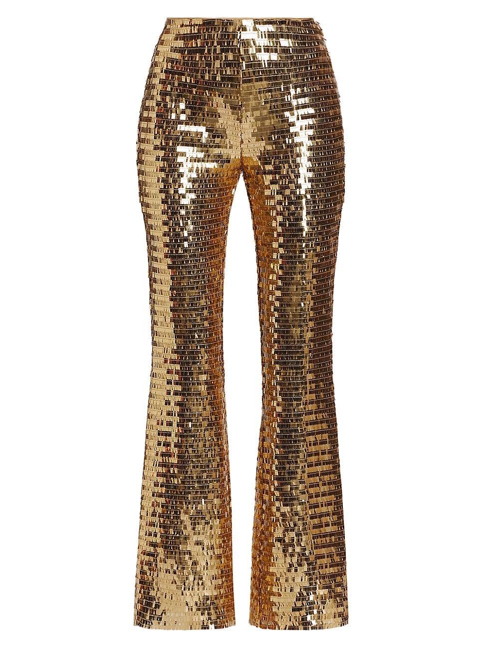 Womens Robo Sequin Mesh Pants Product Image