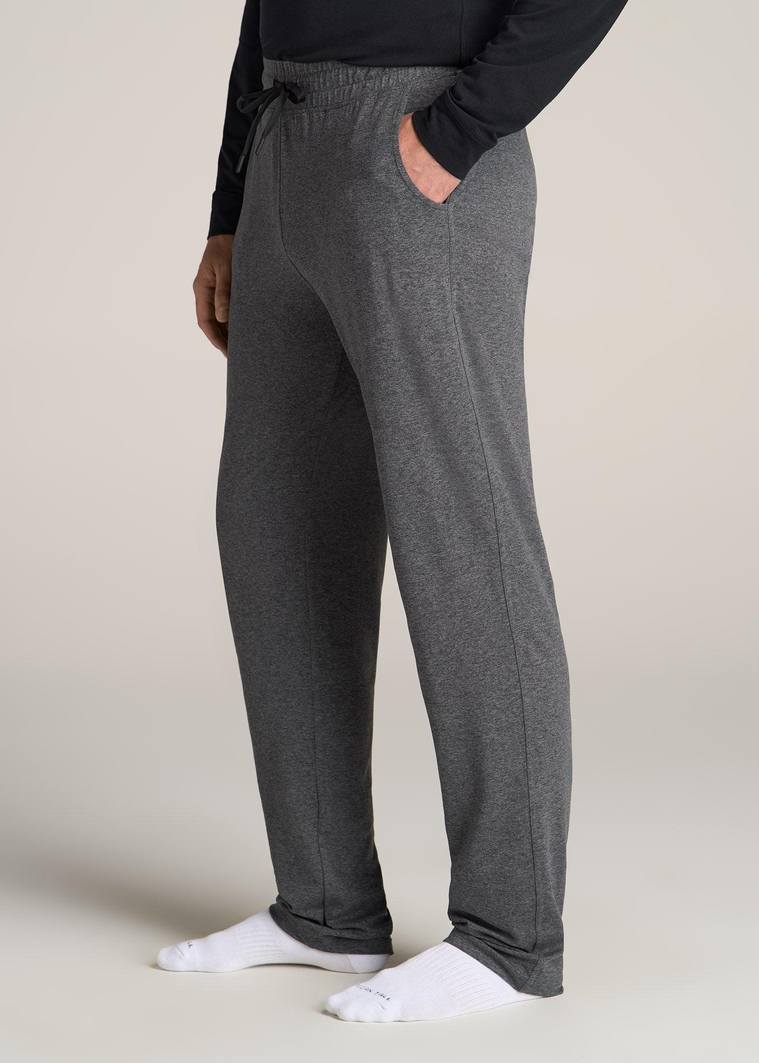 Weekender Stretch Men's Tall Lounge Pant in Charcoal Mix Male Product Image