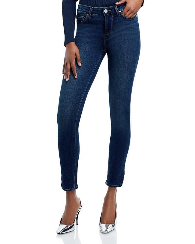 Womens Verdugo Transcend Mid-Rise Ankle Skinny Jeans Product Image