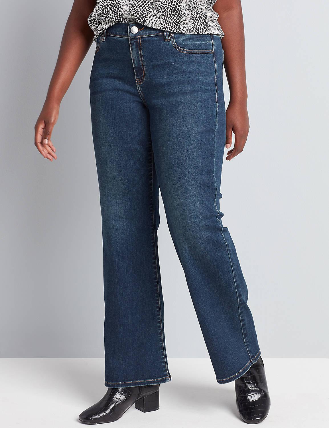 Lane Bryant Signature Fit Boot Jean 16 Dark Denim Product Image