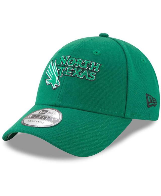 New Era Mens Kelly Green North Texas Mean Green The League 9FORTY Adjustable Hat Product Image