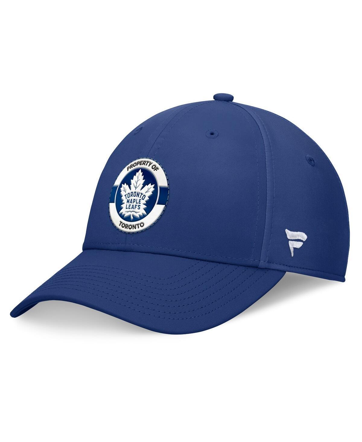 Fanatics Mens Blue Toronto Maple Leafs Authentic Pro Training Camp Flex Hat Product Image