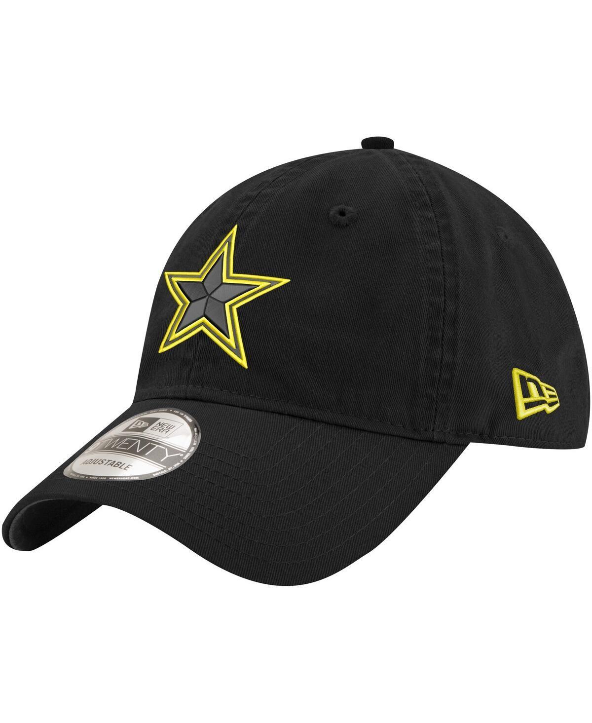 Mens New Era Black Dallas Cowboys Volt 9TWENTY Adjustable Hat Product Image