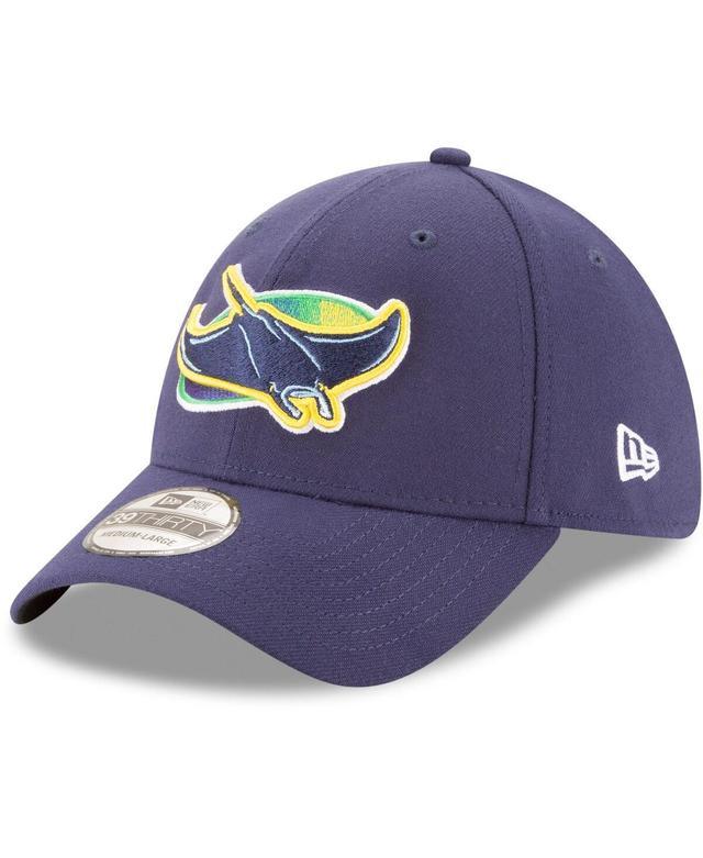 Mens New Era Tampa Bay Rays Alternate Team Classic 39THIRTY Flex Hat Blue Product Image