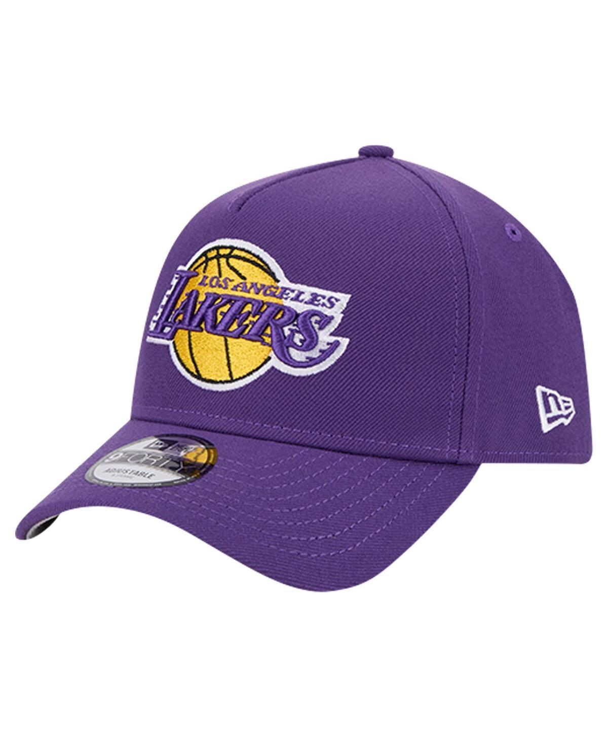 Mens New Era Los Angeles Lakers A-Frame 9FORTY Adjustable Hat Product Image