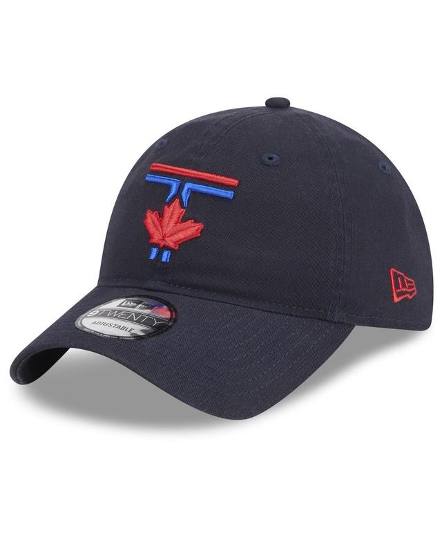 New Era Mens Navy Toronto Blue Jays 2024 City Connect 9TWENTY Adjustable Hat Product Image