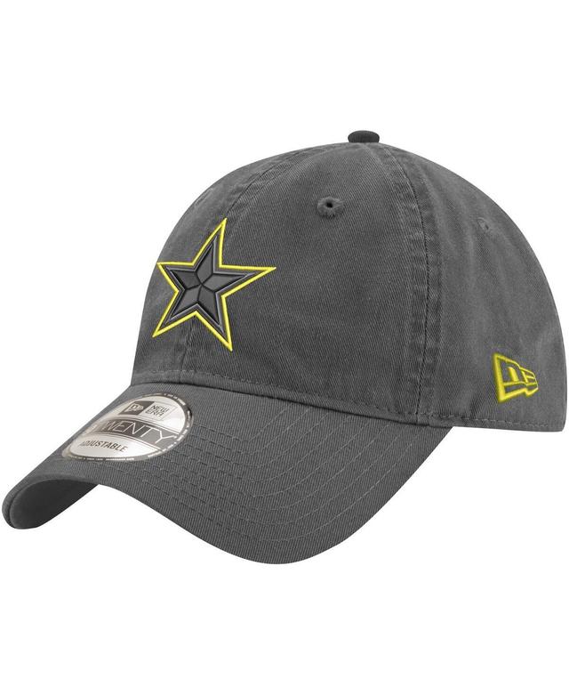 Mens New Era Graphite Dallas Cowboys Volt 9TWENTY Adjustable Hat Product Image