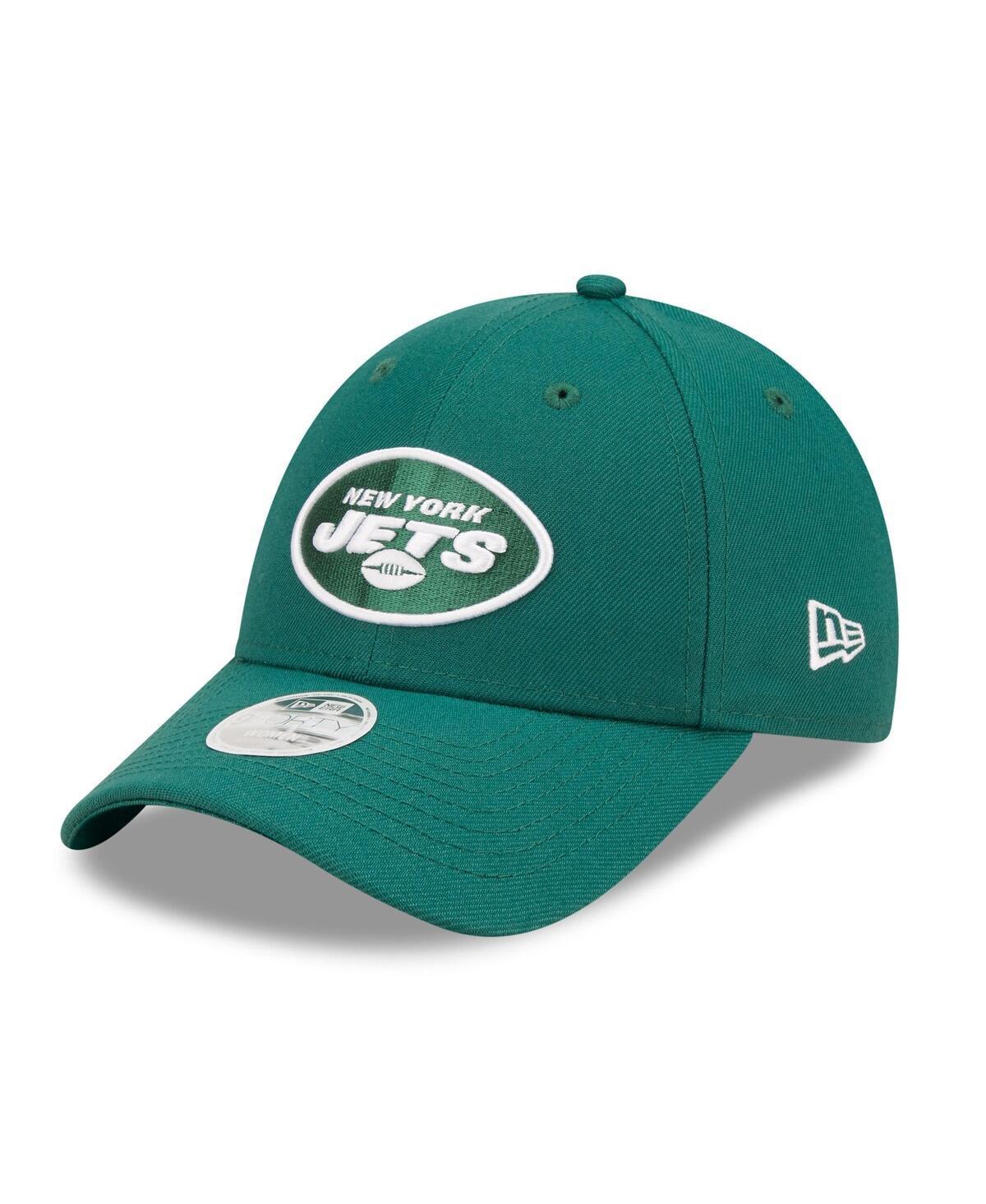 Womens New Era New York Jets Simple 9FORTY Adjustable Hat Product Image