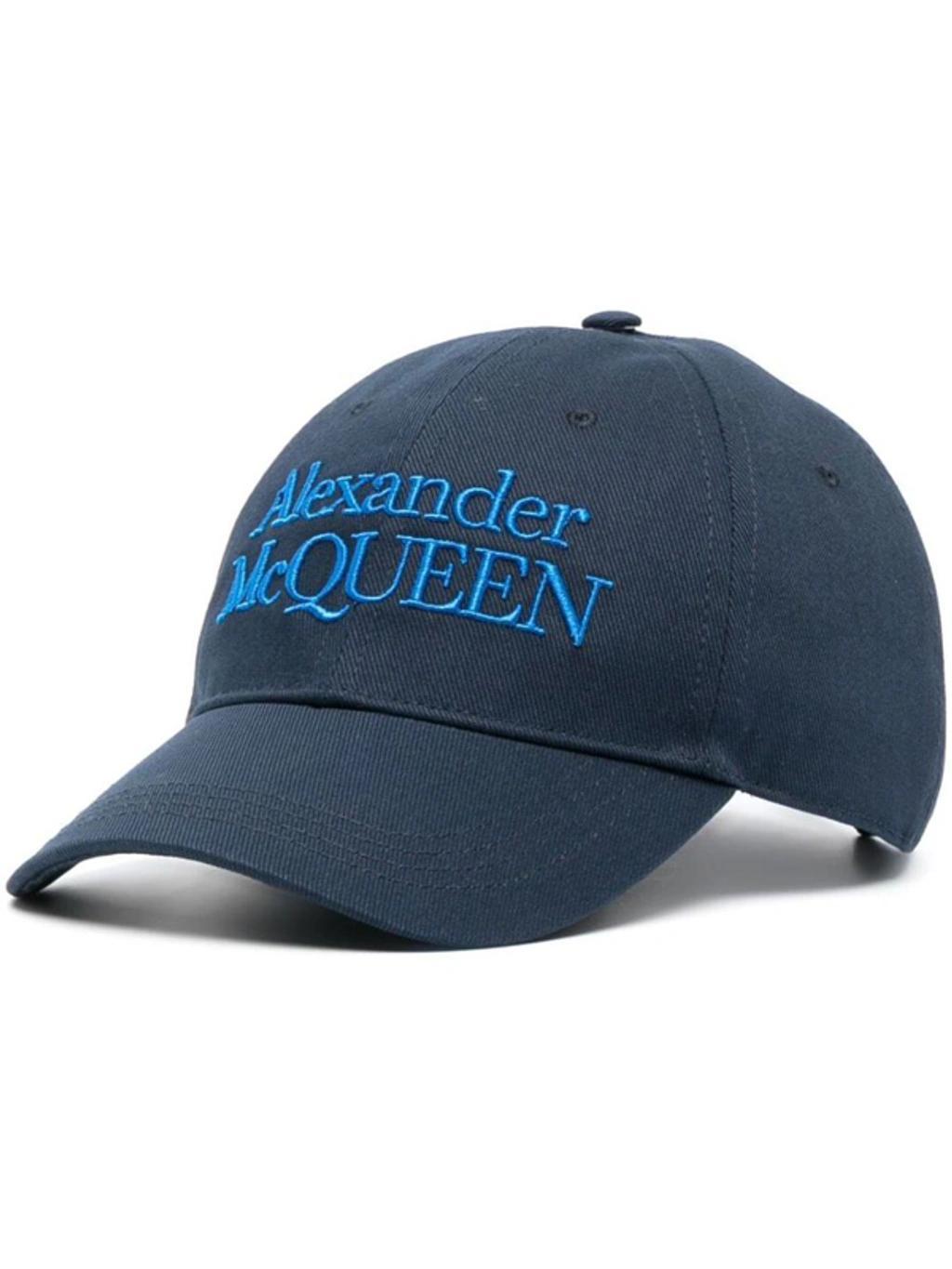 Hat With Logo In Navy Blue Product Image