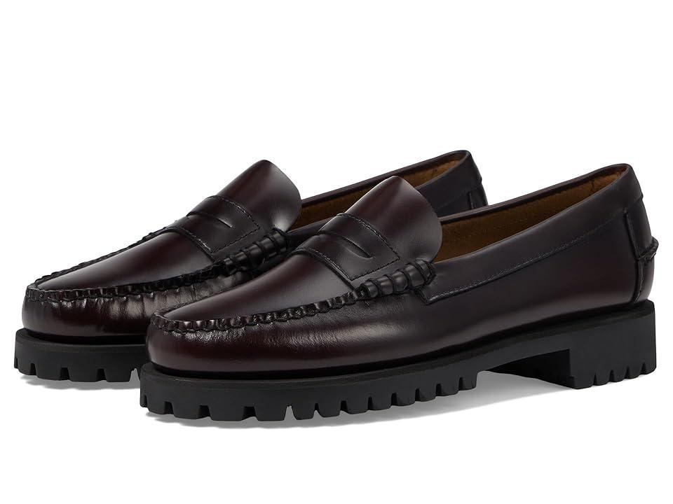 Dan Casual Lug-Sole Penny Loafers Product Image