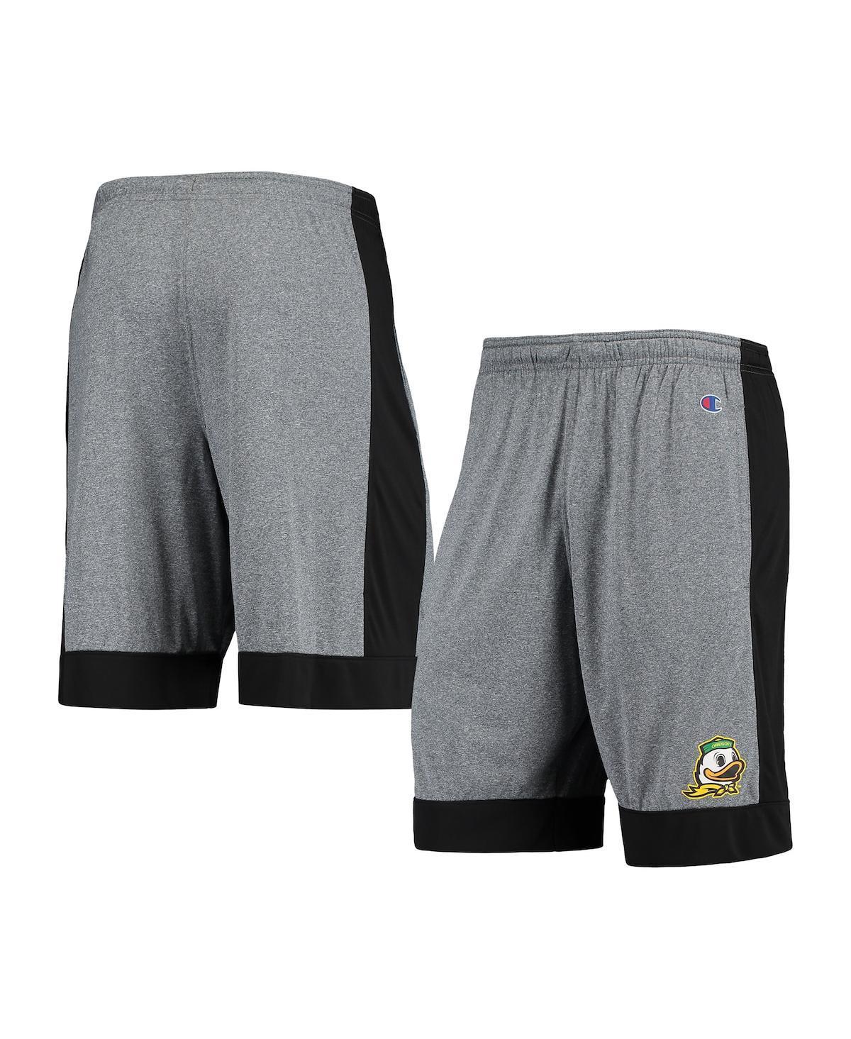 Mens Gray Oregon Ducks Outline Shorts Product Image