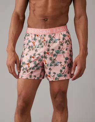 AEO Men's Tropical Ultra Soft Pocket Boxer Short Product Image