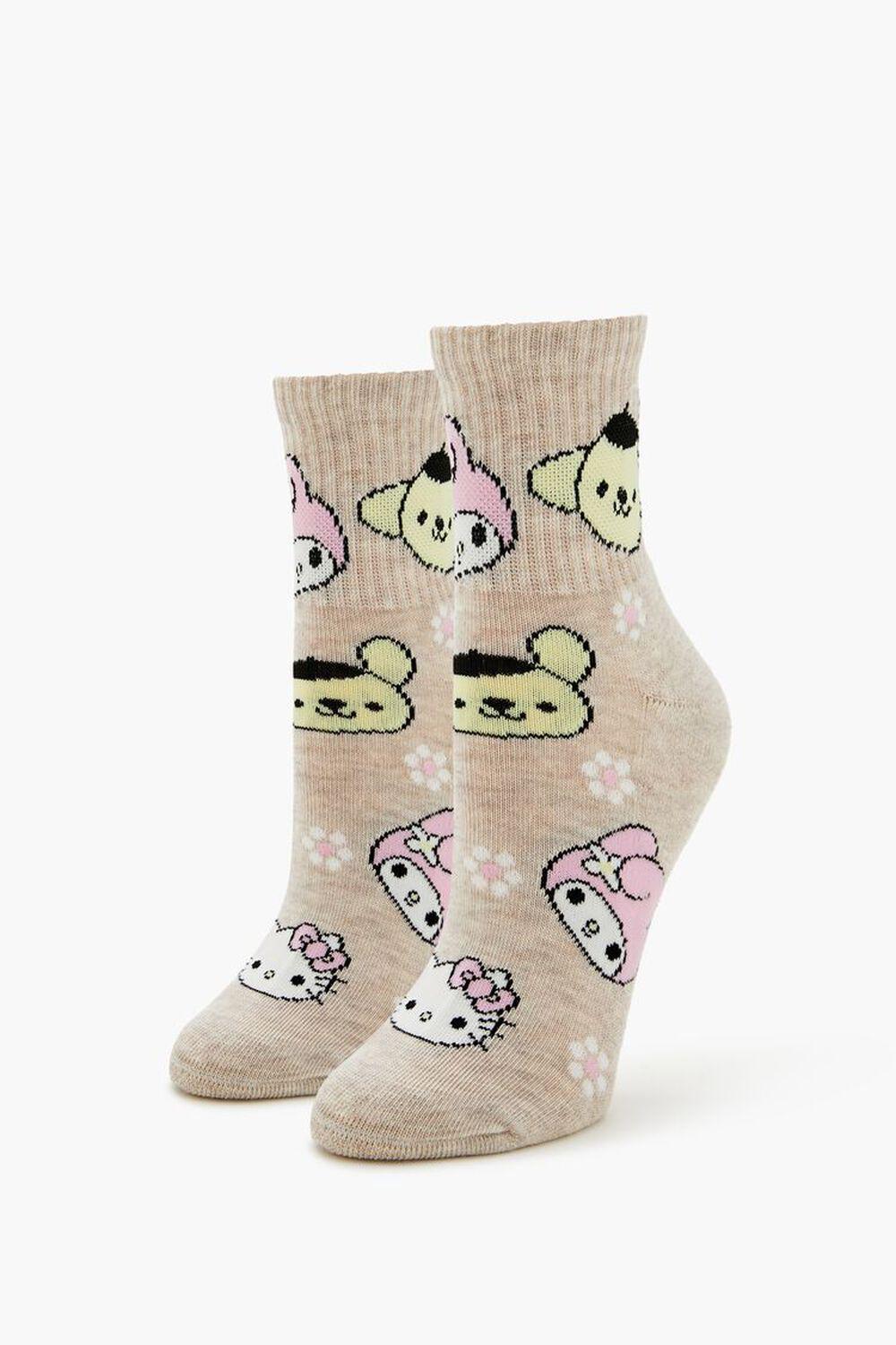 Sanrio Quarter Socks | Forever 21 Product Image