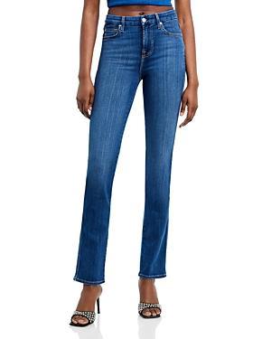 7 For All Mankind Kimmie Straight in Slim Illusion Love Story (Slim Illusion Love Story) Women's Jeans Product Image