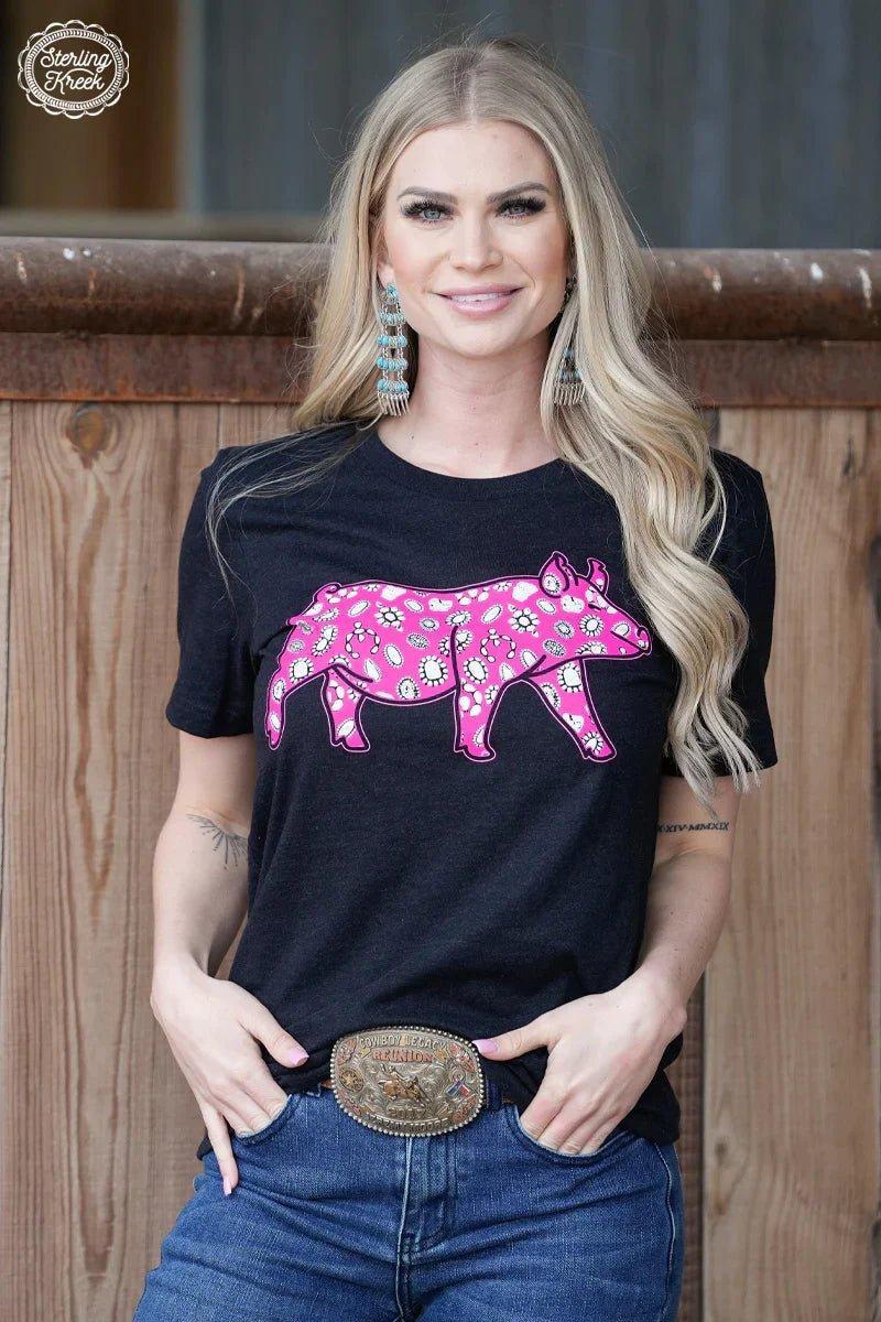 Concho Pig Tee Product Image