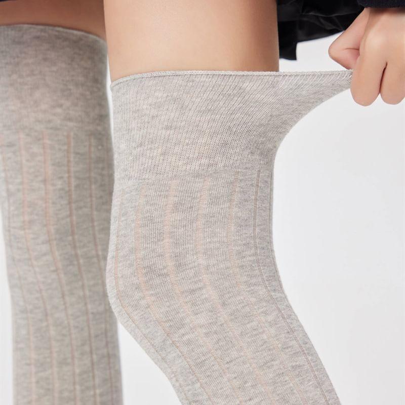 Over Knee Ribbed Socks Product Image