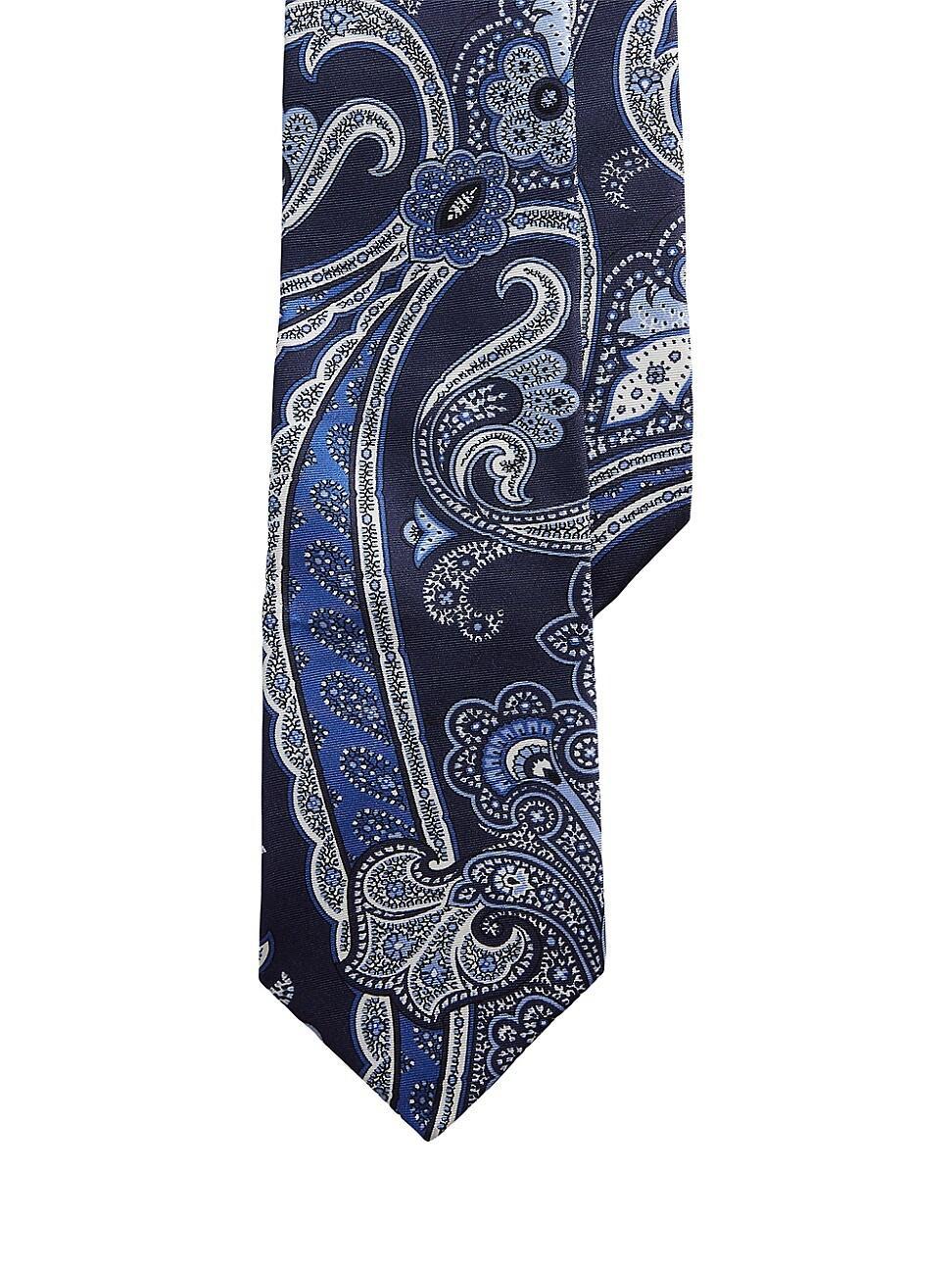 Mens Paisley Silk Tie Product Image