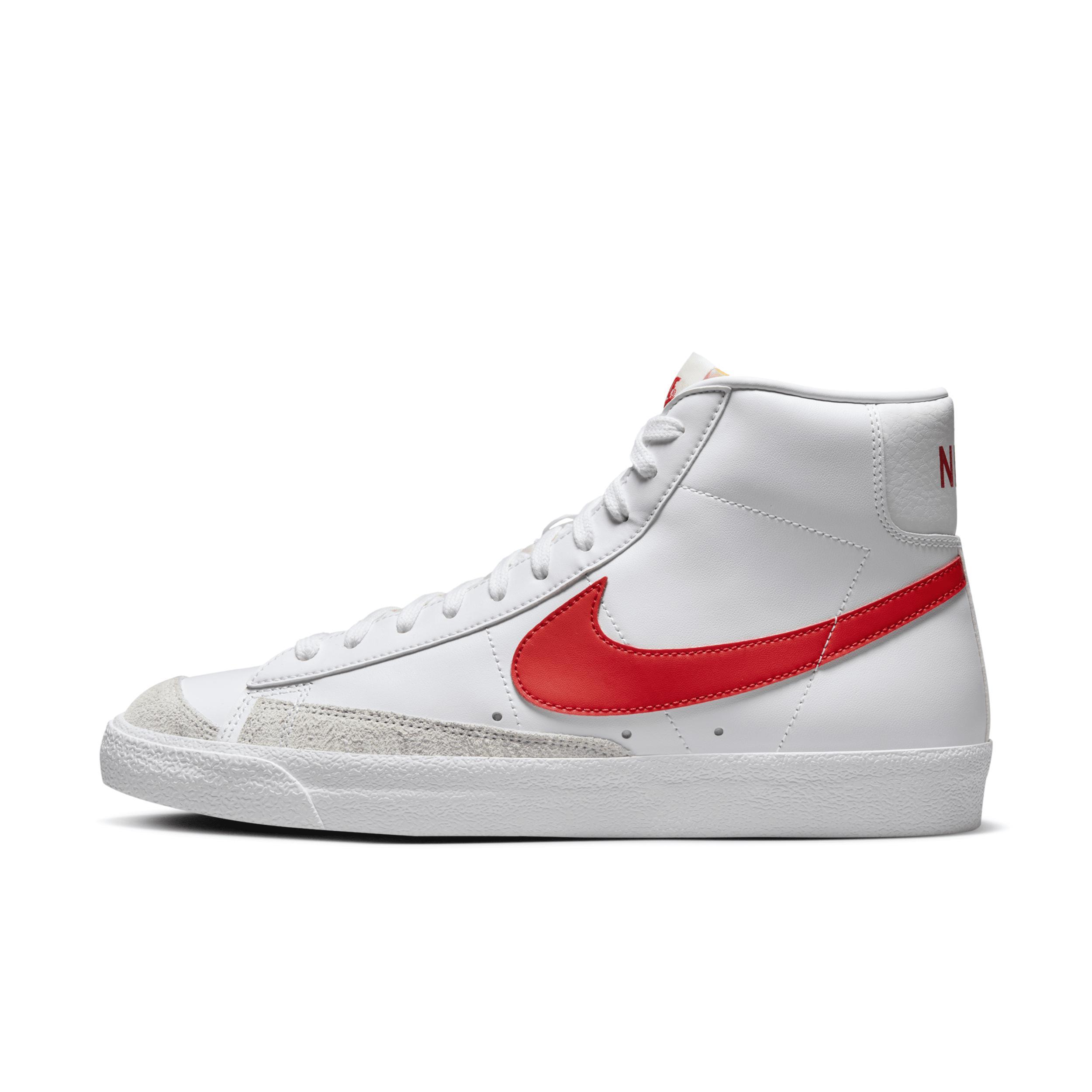 Blazer Mid Vintage '77 Vintage Bq6806-122 Men's White Sneaker Shoes Jn507 Product Image