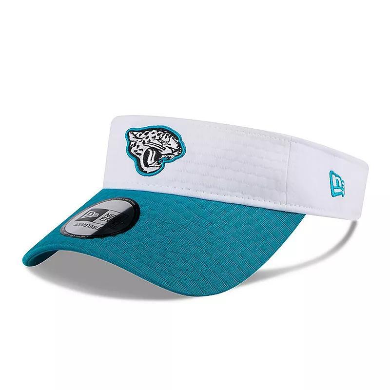 Mens New Era /Teal Jacksonville Jaguars 2024 NFL Training Camp Adjustable Visor Product Image