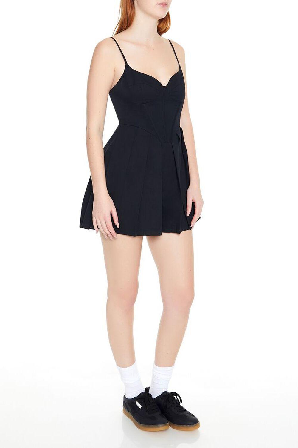 Pleated Bustier Cami Romper | Forever 21 Product Image