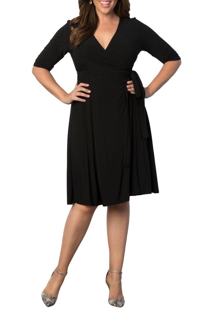 Essential Wrap Dress - Plus Product Image