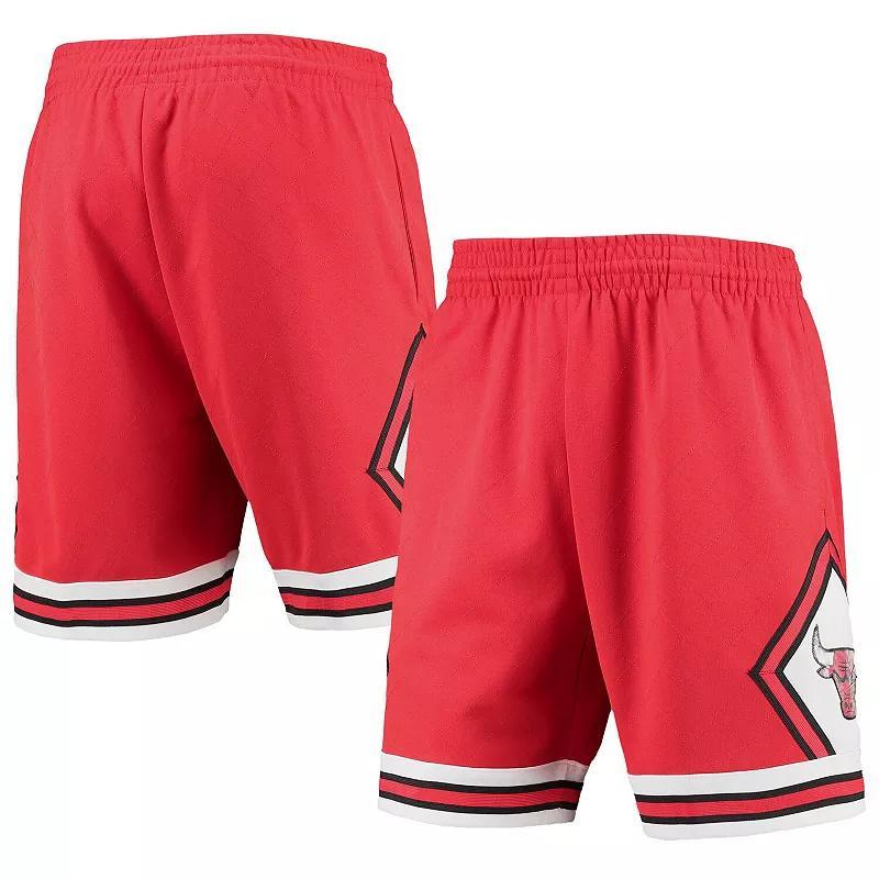 Mens Mitchell & Ness Chicago Bulls 1997 Hardwood Classics 75th Anniversary Swingman Shorts Product Image