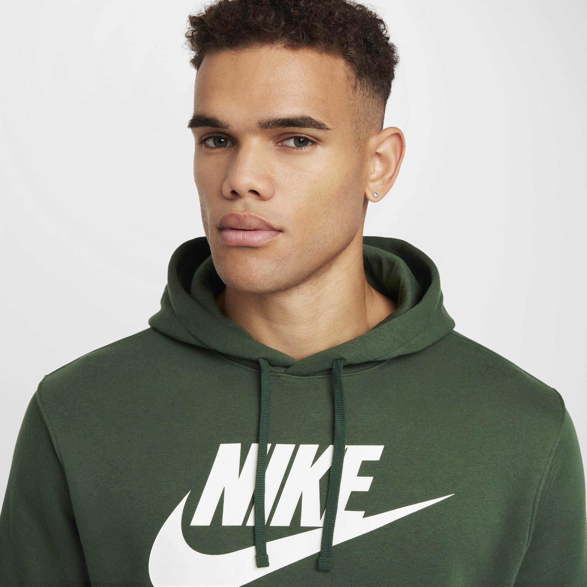 Men's Nike Sportswear Club Fleece Graphic Pullover Hoodie Product Image