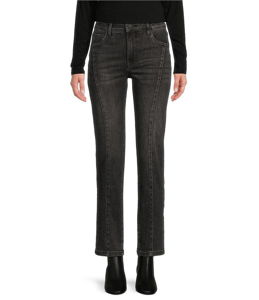 KUT from the Kloth Reese Straight Leg High Rise Princess Seam Fab Ab Technology Ankle Length Jean Product Image