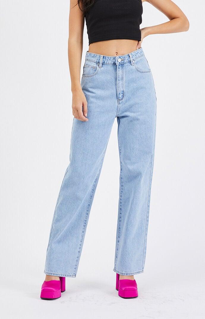 ABRAND Carrie Mid Rise Bootcut Jeans Product Image