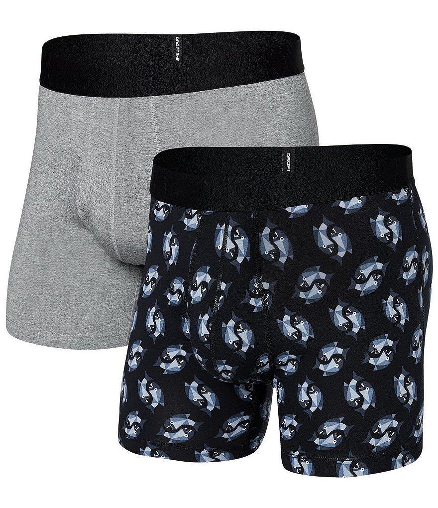 SAXX DropTemp™ Cooling Technology 5#double; Inseam Boxer Briefs 2-Pack Product Image